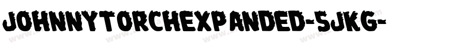 JohnnyTorchExpanded-5JKG字体转换