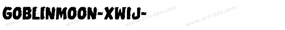 Goblinmoon-XW1j字体转换