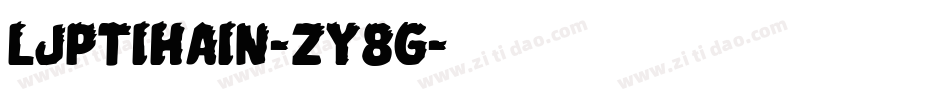 Ljptihain-zy8G字体转换