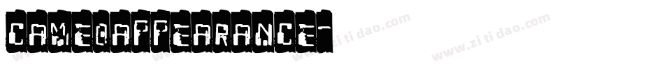 CAMEOAPPearance字体转换