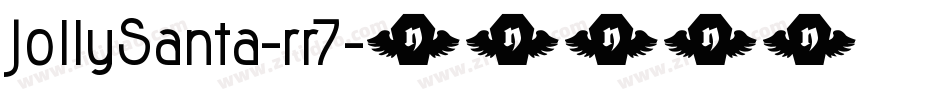 JollySanta-rr7字体转换