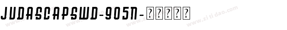 JudascapsWd-9o5n字体转换
