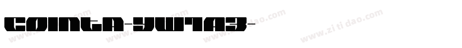 Cointa-yw1A3字体转换