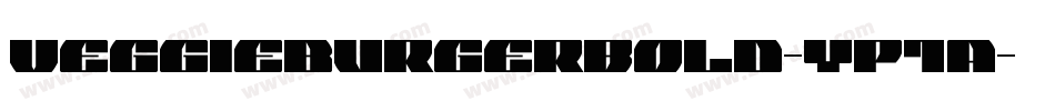 VeggieburgerBold-YP1a字体转换