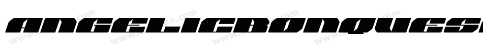 AngelicbonquesfreeSansitalic-8MaWz字体转换