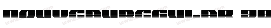 NouveauRegular-9BAy字体转换