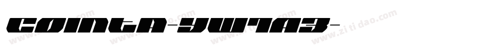 Cointa-yw1A3字体转换