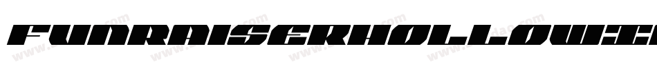 FunRaiserHollowInverse-RM8e字体转换