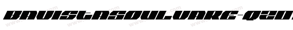 BavistaSoulvare-qZ07l字体转换