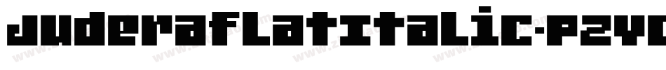 JuderaflatItalic-PzYg字体转换