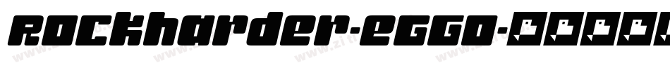 Rockharder-eGgO字体转换