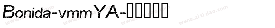 Bonida-vmmYA字体转换