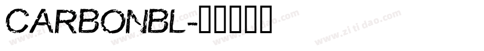 CARBONBL字体转换