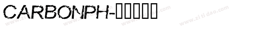 CARBONPH字体转换