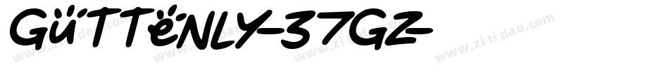 Guttenly-37gZ字体转换