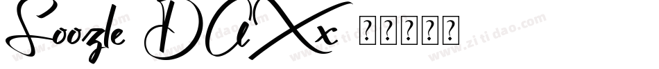 Soozle-DOXx字体转换