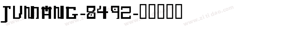 Jumang-8492字体转换