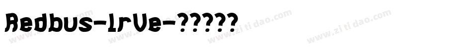 Redbus-lrVe字体转换