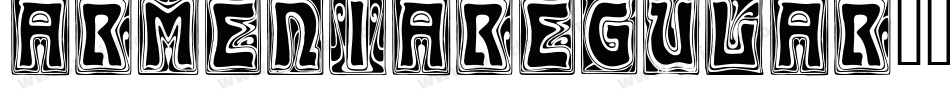 ArmeniaRegular-2yKW字体转换