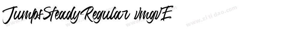 JumpsSteadyRegular-vmgvE字体转换