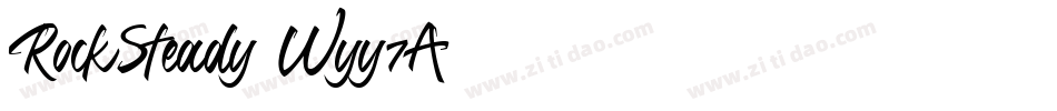 RockSteady-Wyy7A字体转换