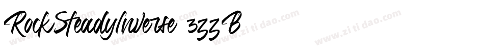 RockSteadyInverse-3zzB6字体转换