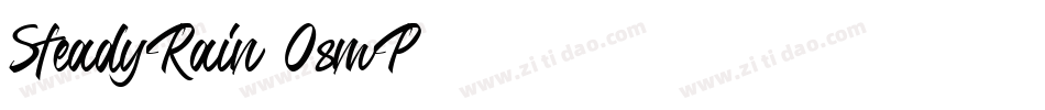 SteadyRain-O8mP字体转换