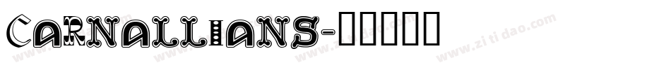 Carnallians字体转换