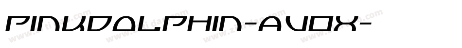 Pinkdolphin-aVOx字体转换 Pinkdolphin-aVOx字体转换