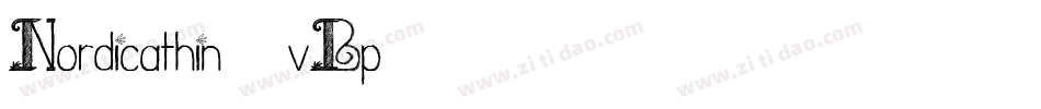 Nordicathin-4vBp字体转换