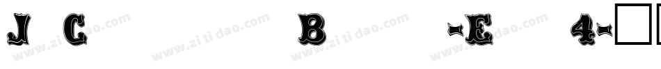 JdCarnivalBlack-Eow4字体转换