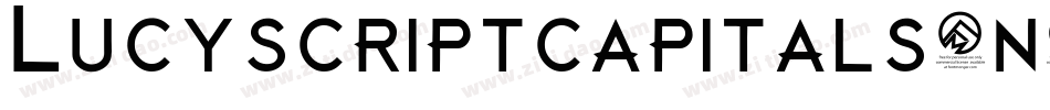 Lucyscriptcapitals-n6o0字体转换