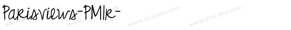 Parisviews-PM1r字体转换 Parisviews-PM1r字体转换