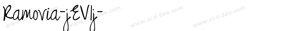 Ramovia-jEV1j字体转换