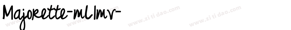 Majorette-mL1mv字体转换