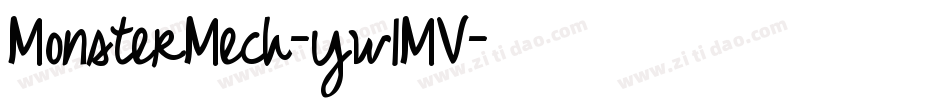 MonsterMech-yw1MV字体转换