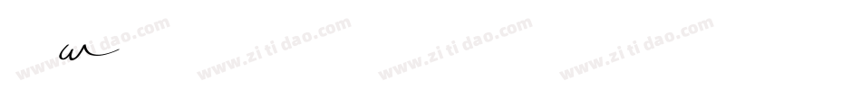信黑w7字体转换