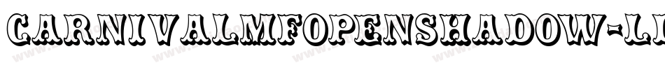 CarnivalmfOpenshadow-ld5w字体转换