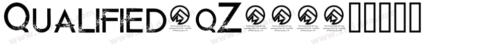 Qualified-qZ342字体转换