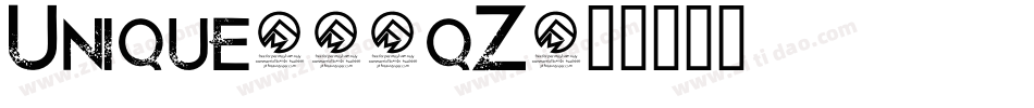 Unique-16qZ字体转换