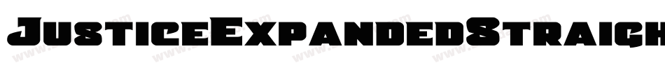 JusticeExpandedStraight-8JqJ字体转换