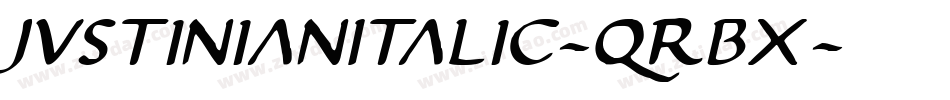 JustinianItalic-qRBx字体转换