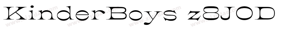 KinderBoys-z8J0D字体转换