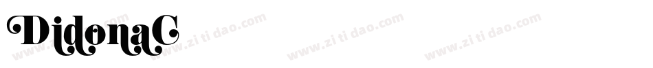 DidonaC字体转换