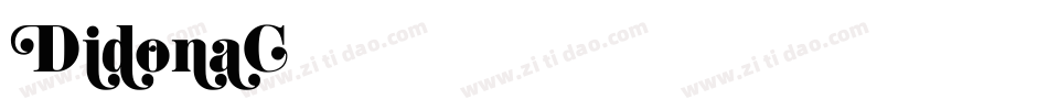 DidonaC字体转换