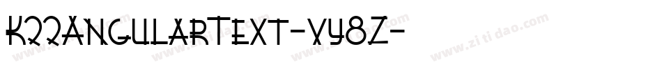 K22AngularText-vy8Z字体转换