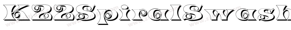 K22SpiralSwash-MMLw字体转换