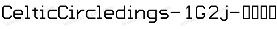 CelticCircledings-1G2j字体转换