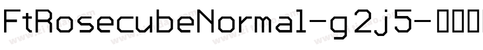 FtRosecubeNormal-g2j5字体转换