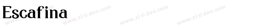 Escafina字体转换
